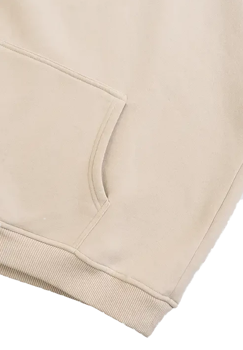 Try It Oversized Hoodie Beige