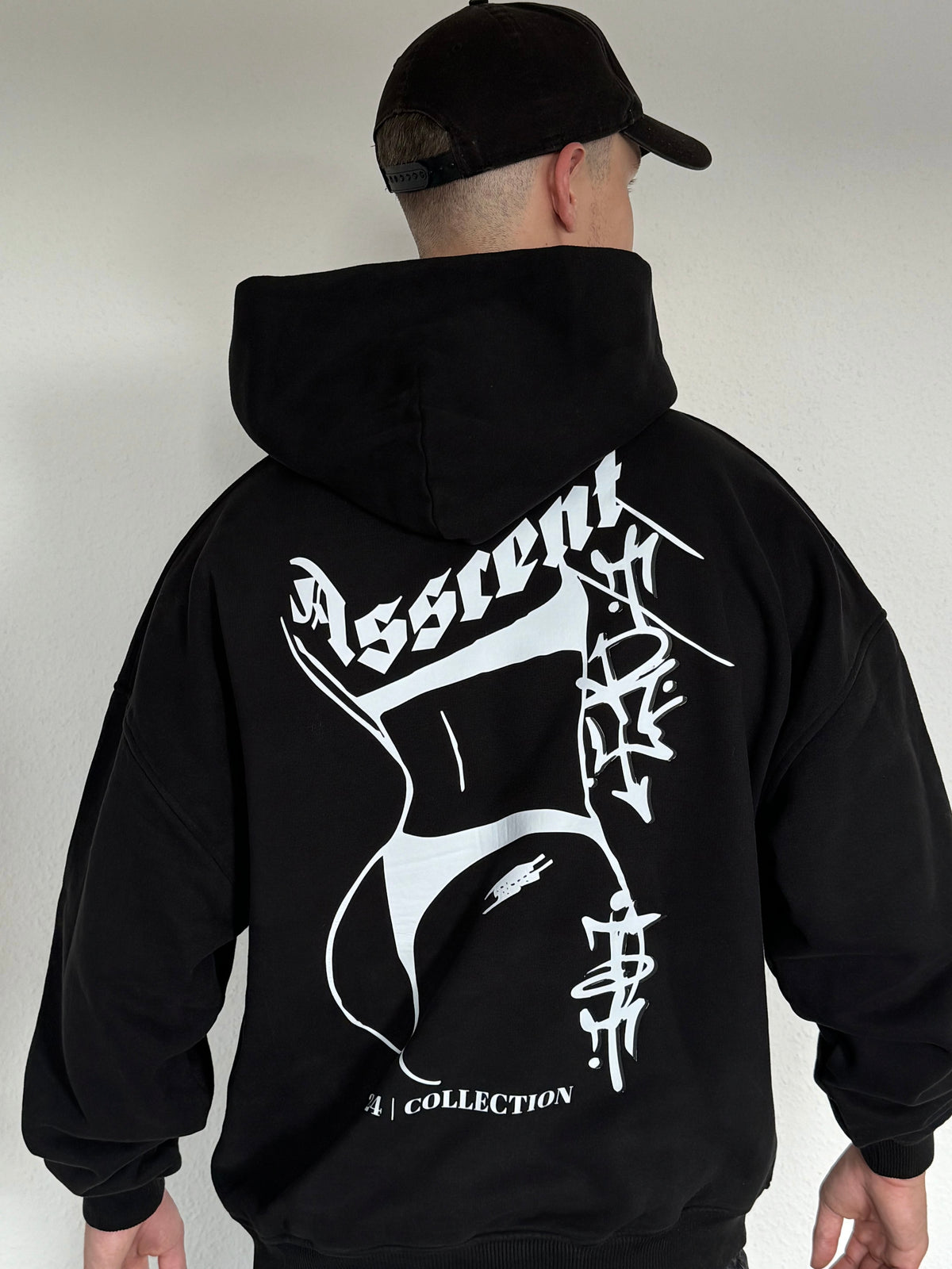 Try It Oversized Hoodie Black