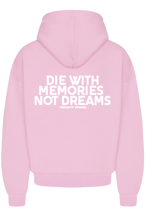 MEMORIES Oversized Hoodie Light Pink