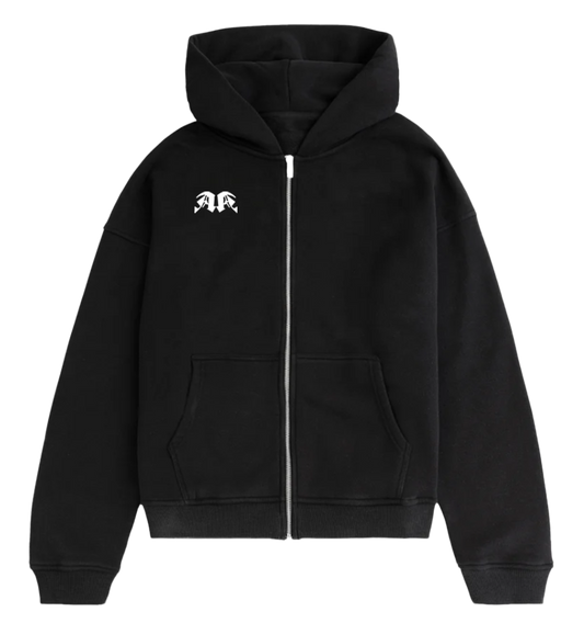 Ascent Angel Oversized Zipper Black