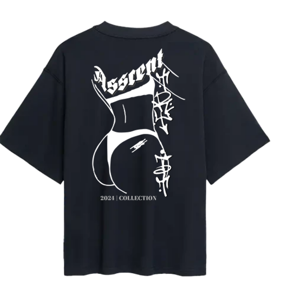 Try It Oversized Tee black