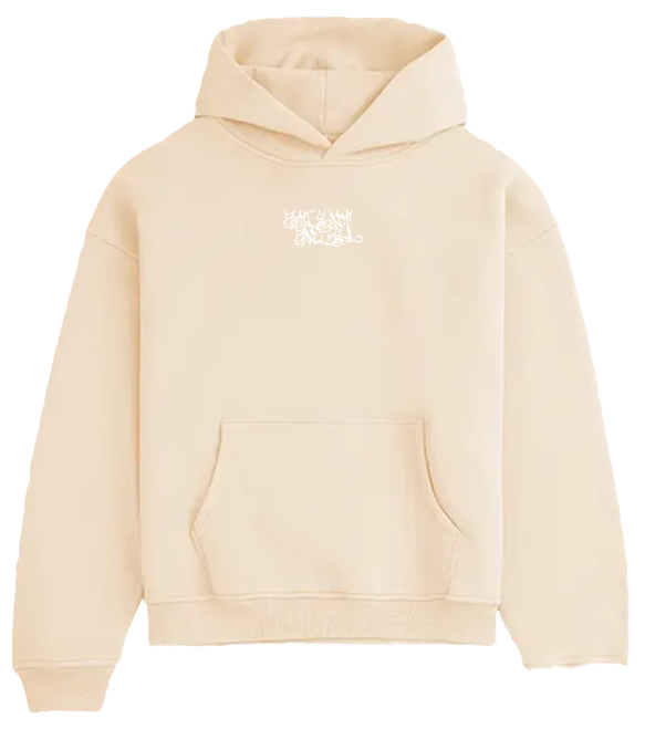 Try It Oversized Hoodie Beige