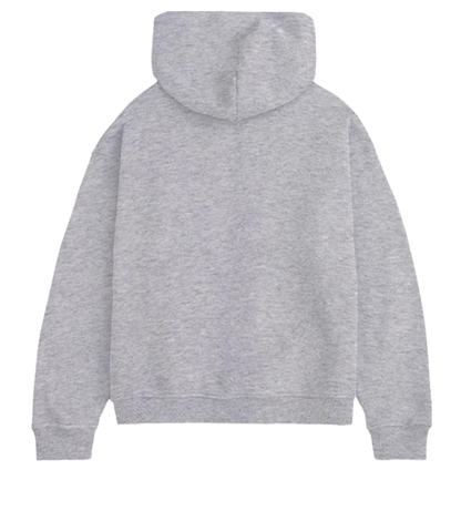 Ascent Angel Logo Stick Oversized Hoodie Grau