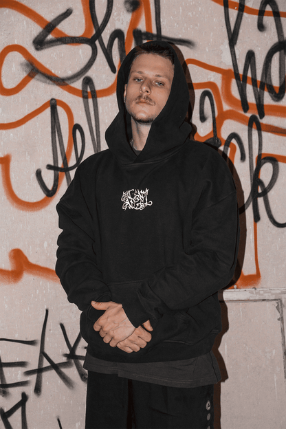 Try It Oversized Hoodie Black