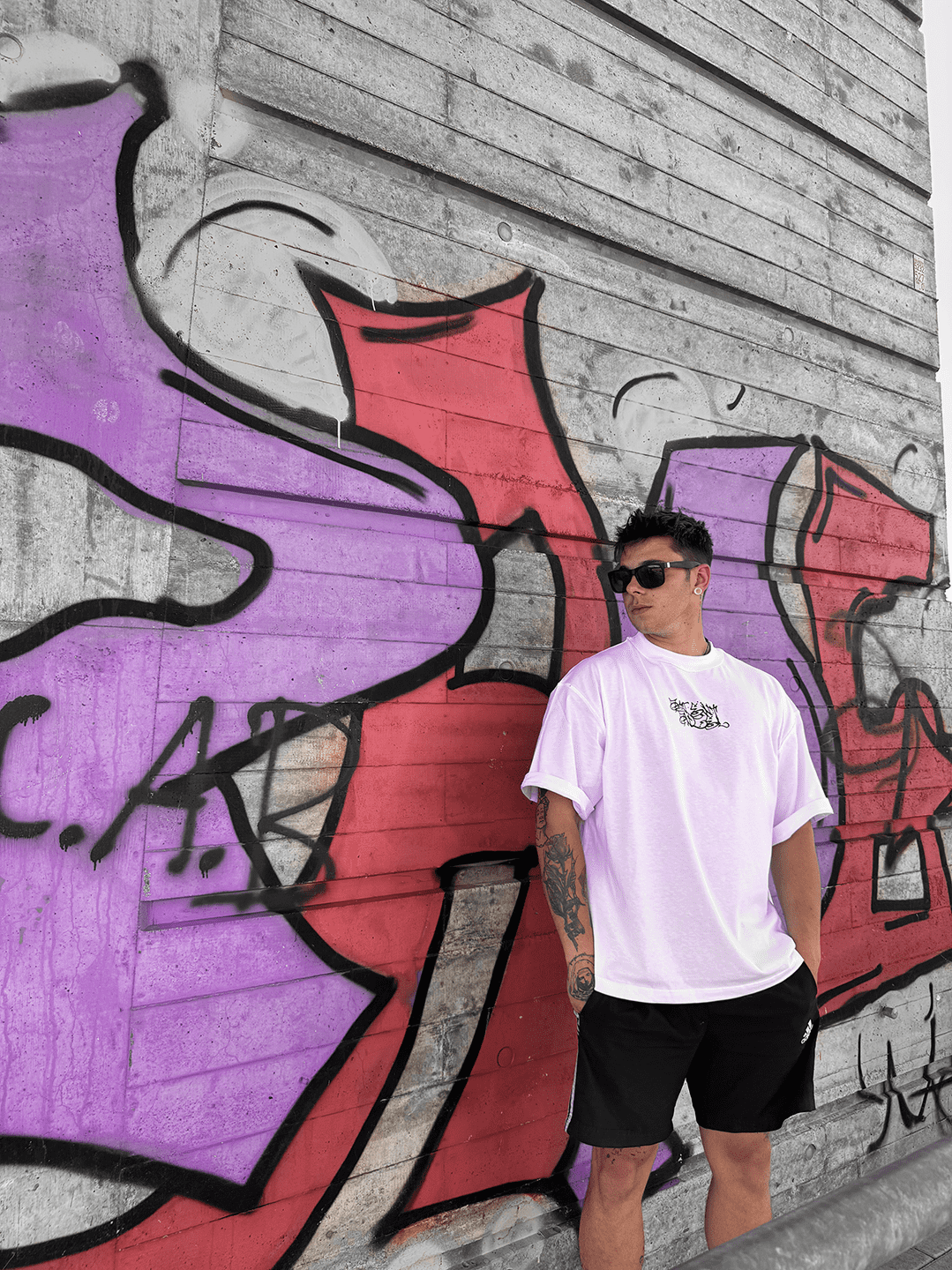 Try It Oversized Tee White