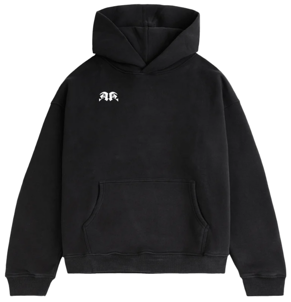 Angel Oversized Hoodie Black