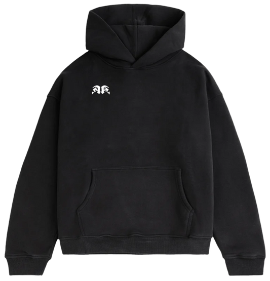 Angel Oversized Hoodie Black