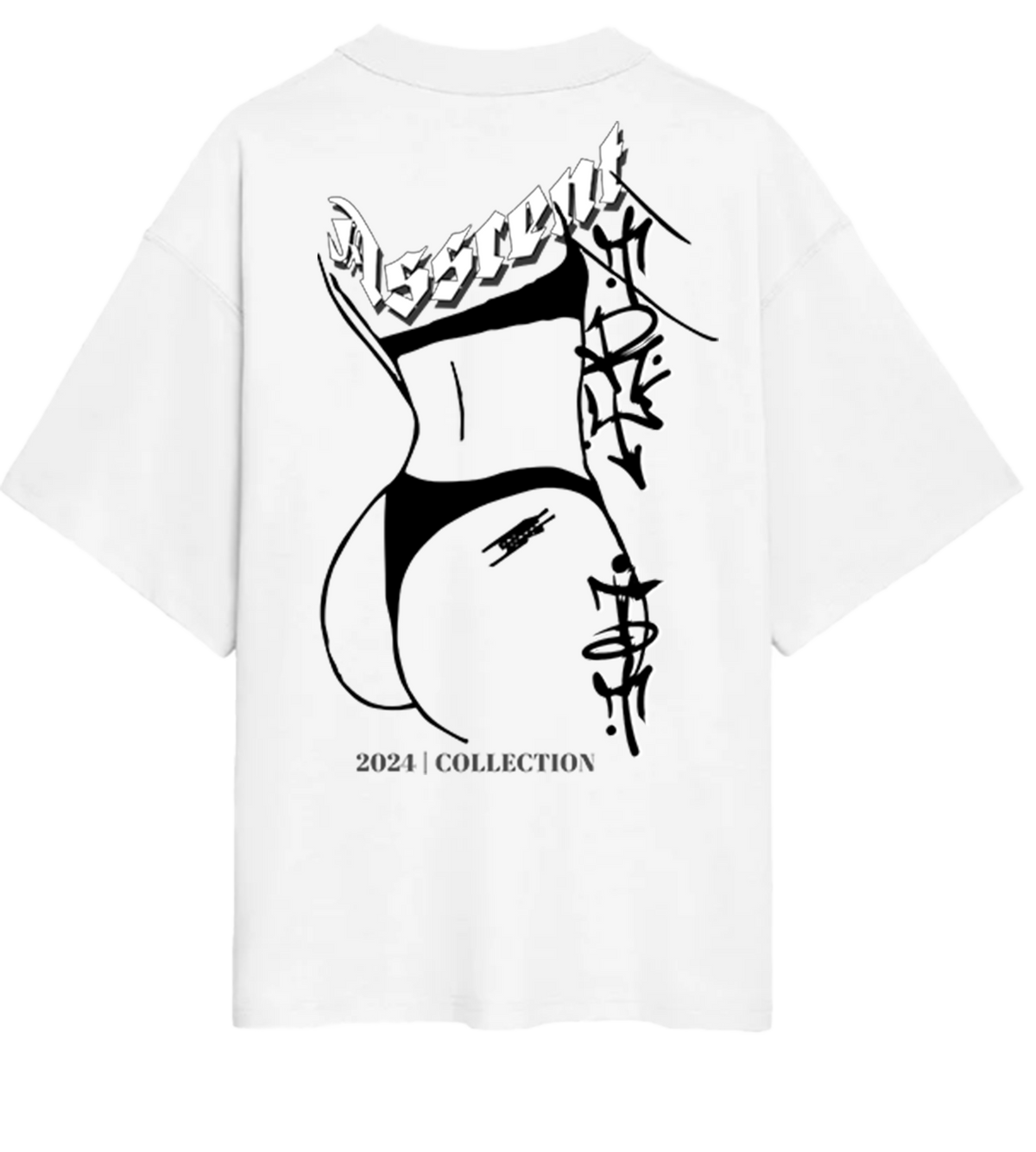Try It Oversized Tee White