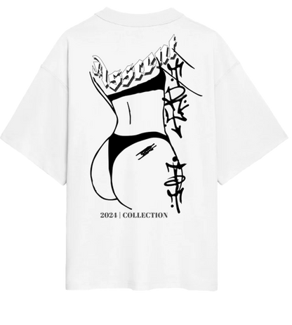Try It Oversized Tee White