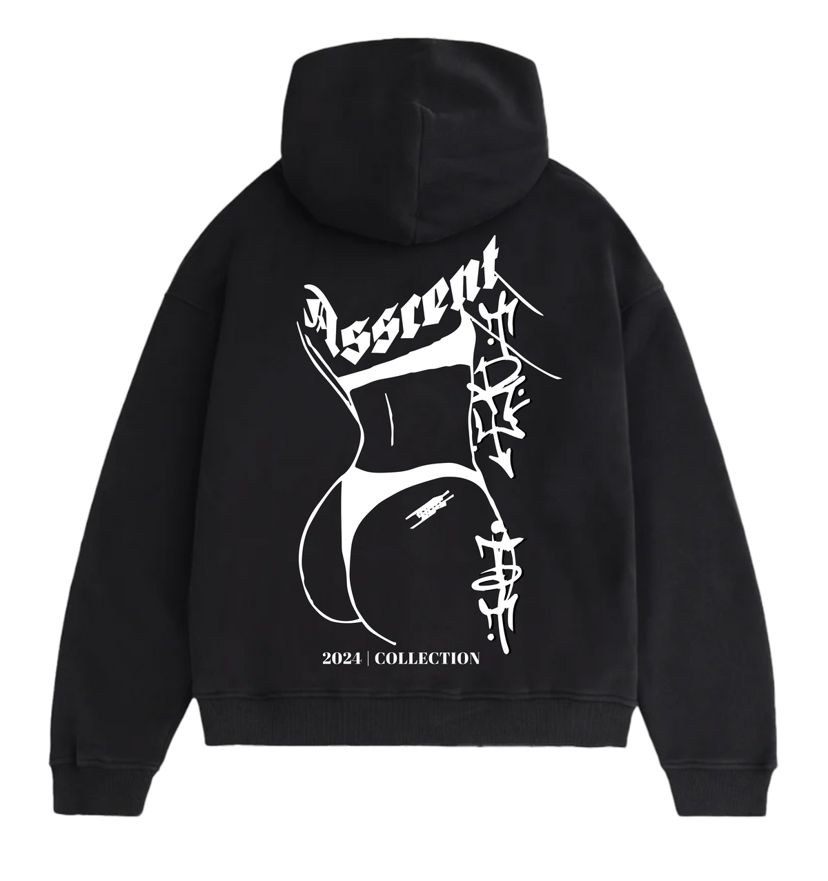 Try It Oversized Hoodie Black