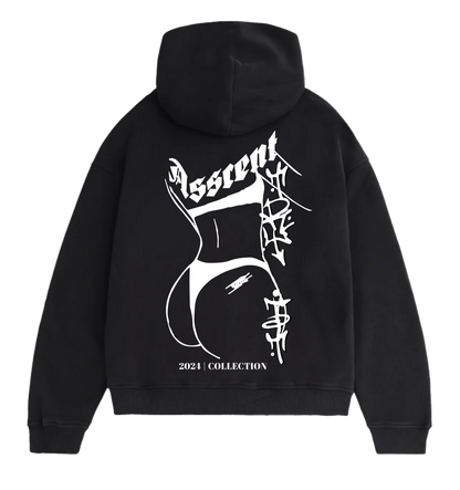 Try It Oversized Hoodie Black