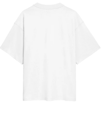 Burn Money Oversized Tee White