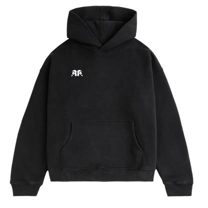 Ascent Angel Stick Logo Oversized Hoodie Schwarz